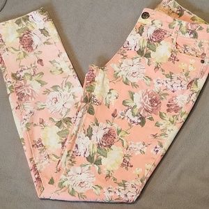 Vanilla Star Floral Jeans SIZE 7
